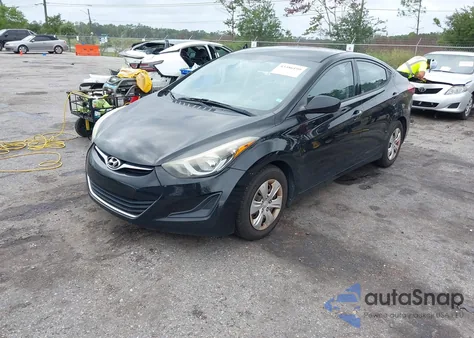 2016 Hyundai Elantra Se из США, поврежденный, VIN 5NPDH4AE7GH766624